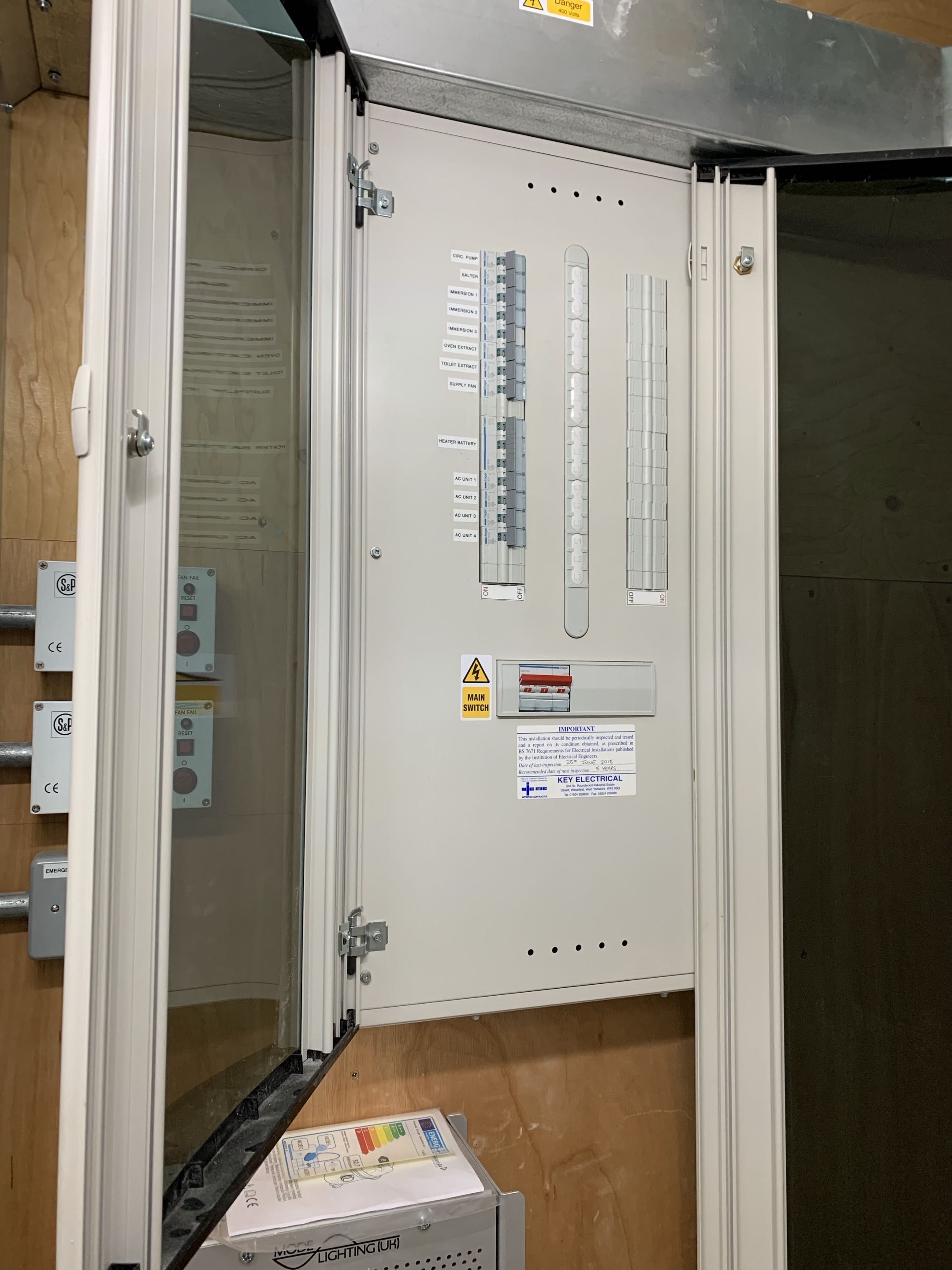 Electrical services by BPS Contractors Ltd